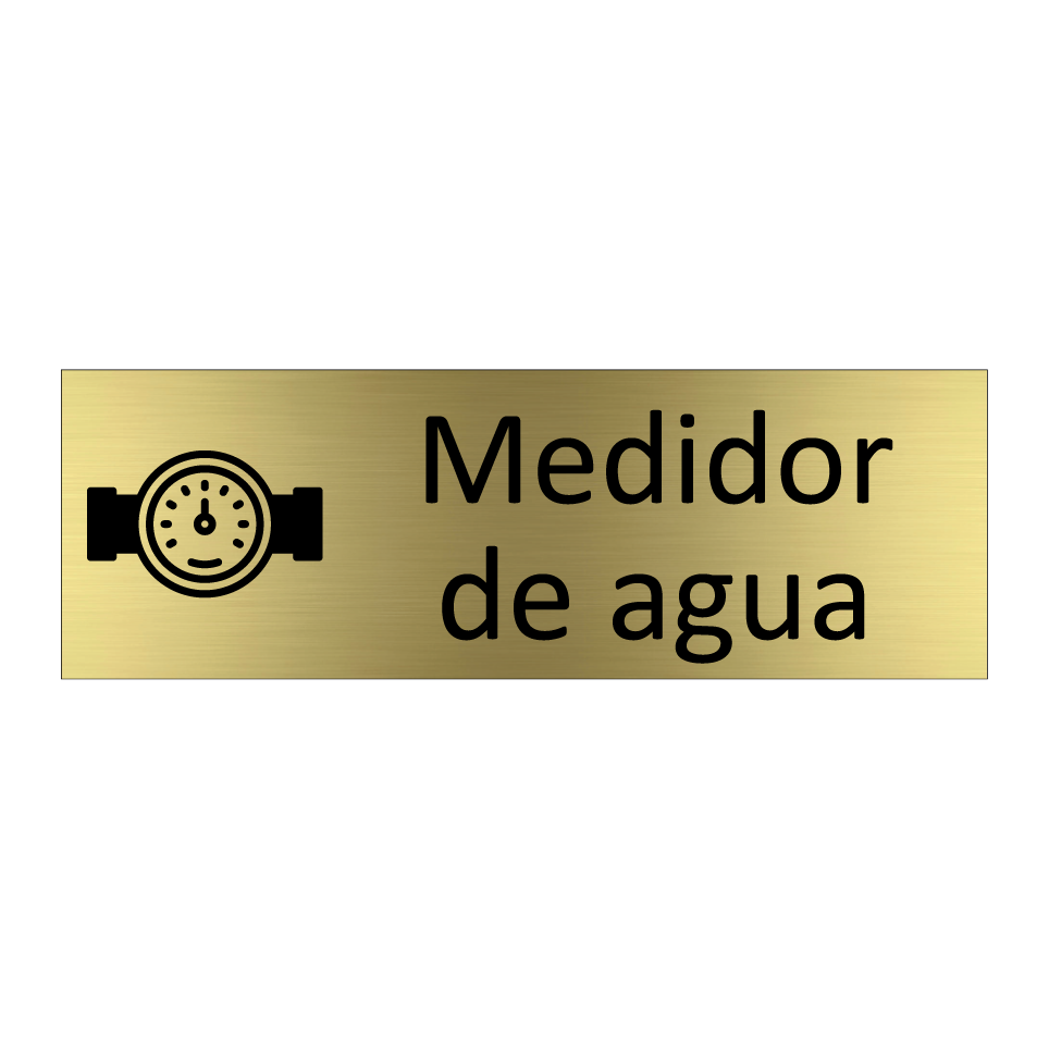 Medidor de agua