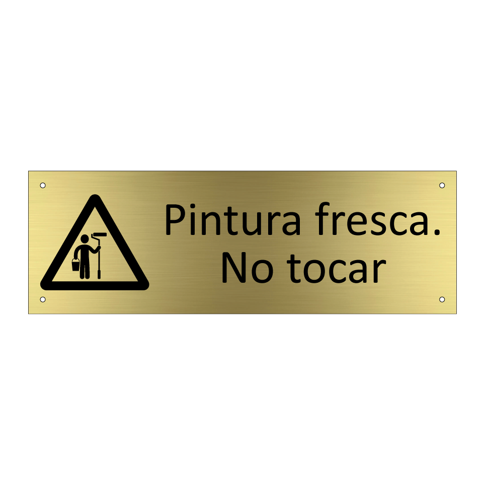 Pintura fresca. No tocar
