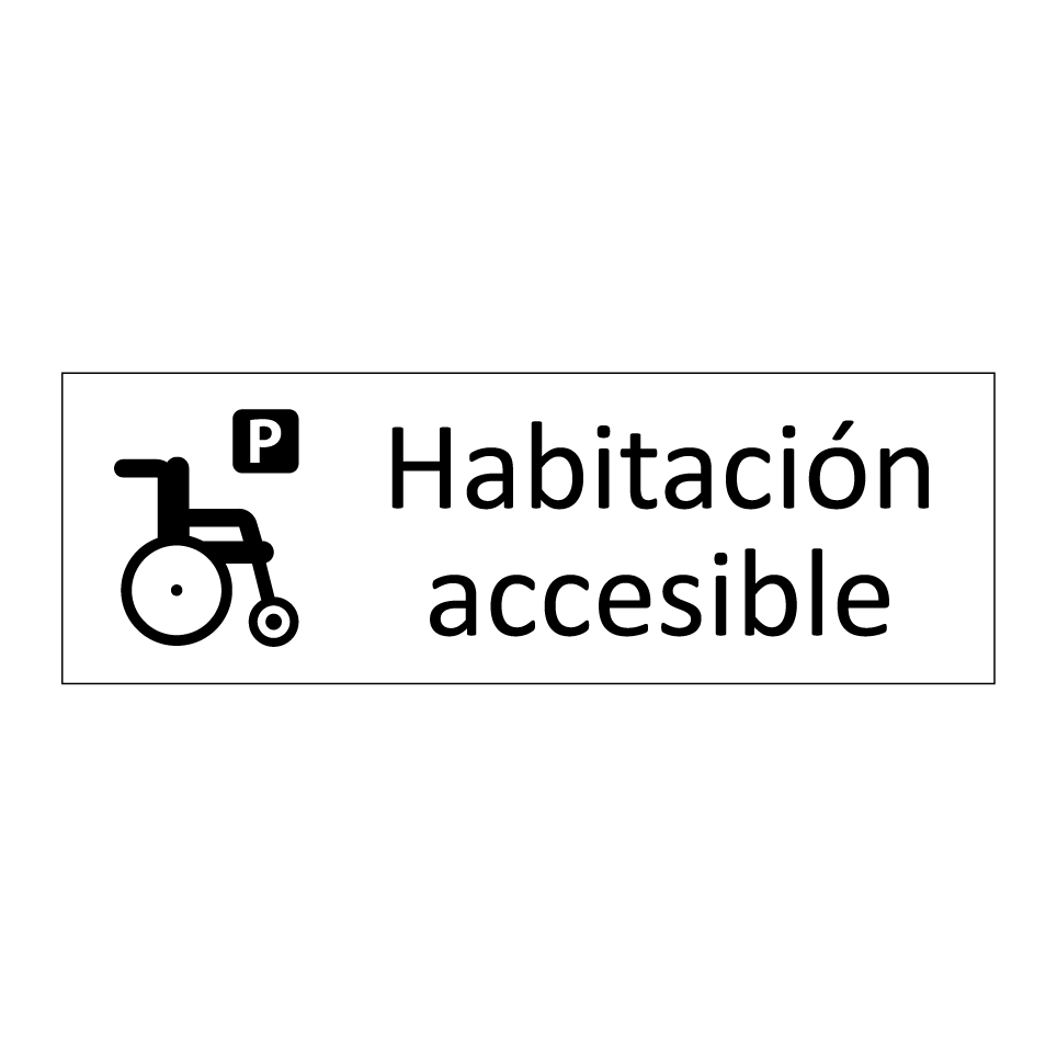 Habitación accesible