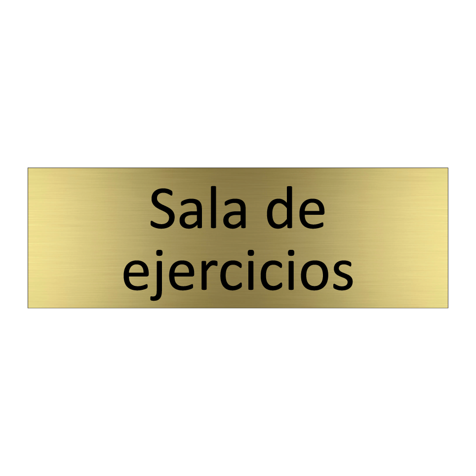 Sala de ejercicios