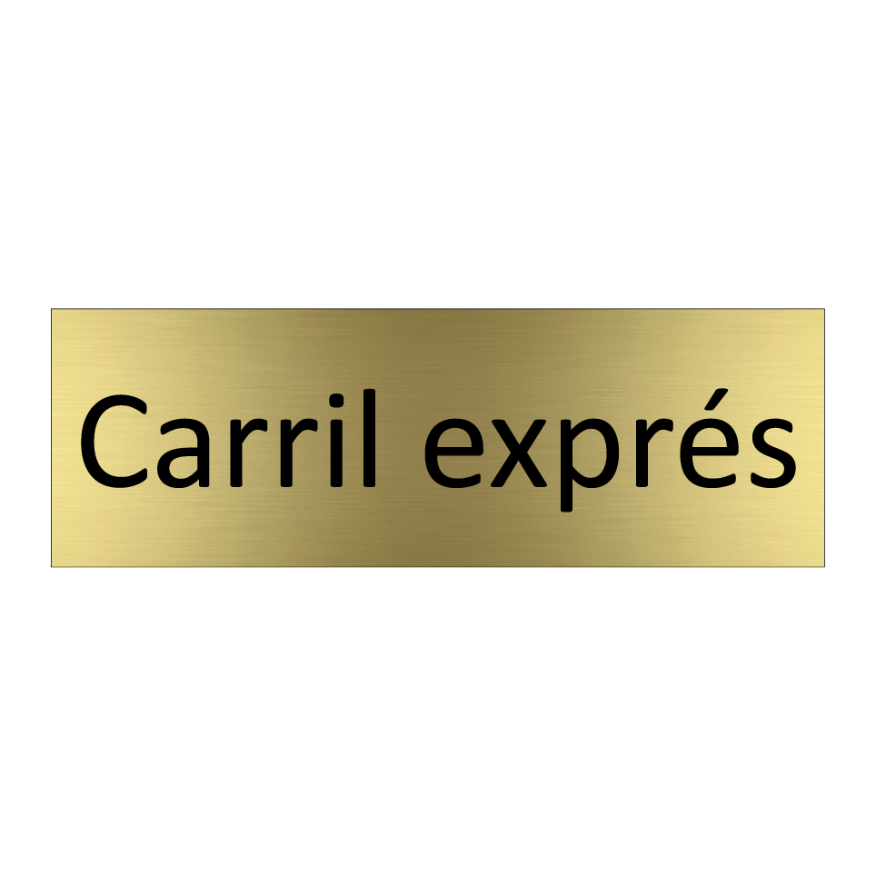 Carril exprés