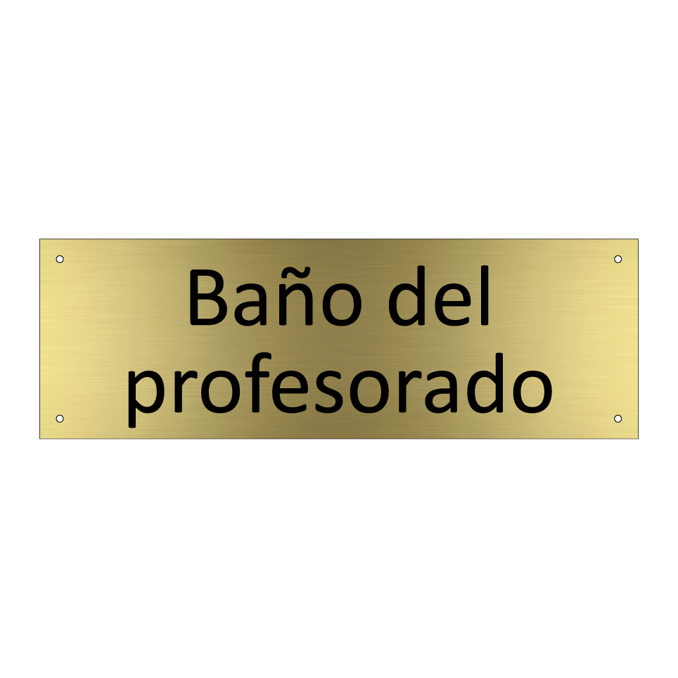 Baño del profesorado