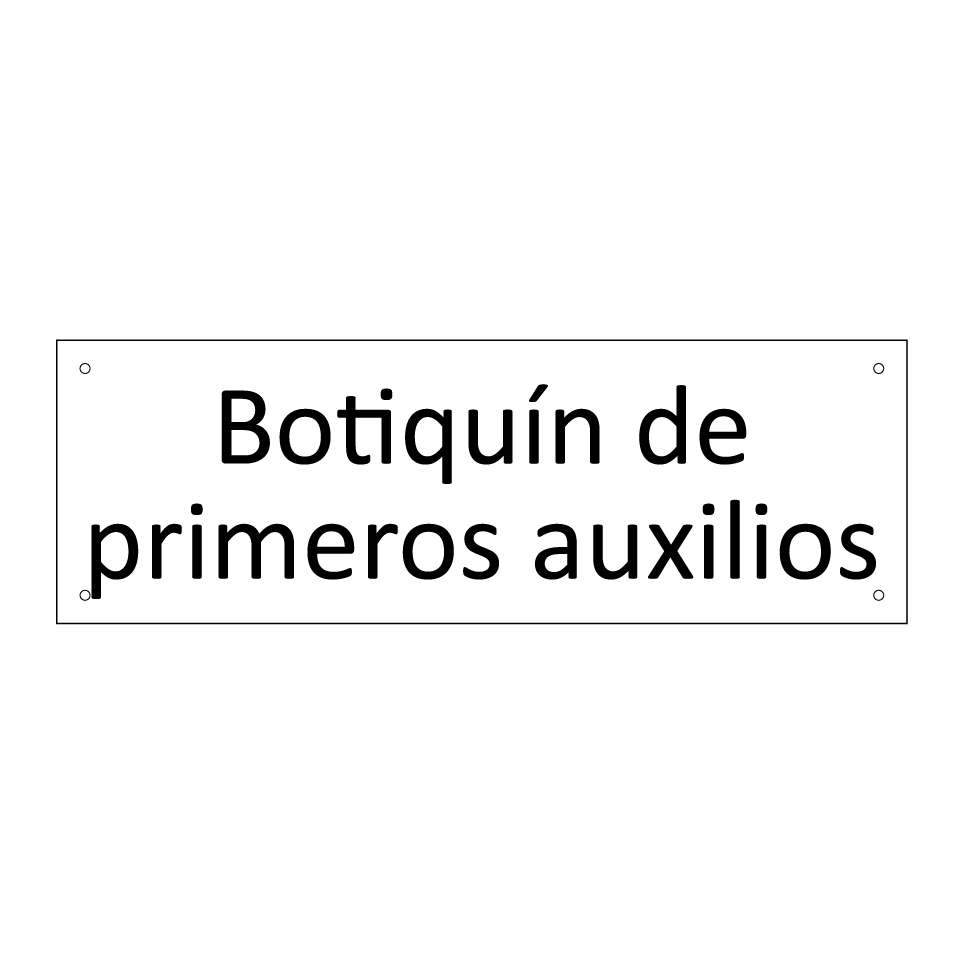 Botiquín de primeros auxilios