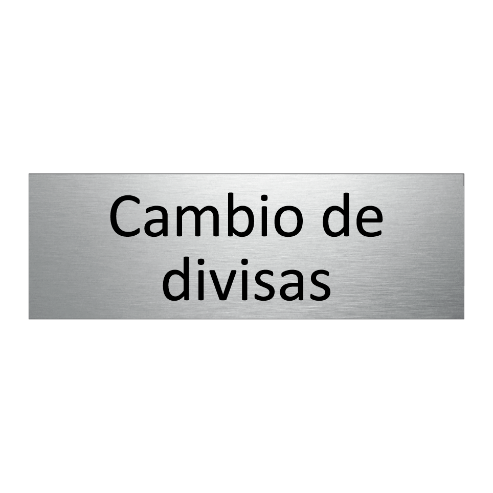 Cambio de divisas