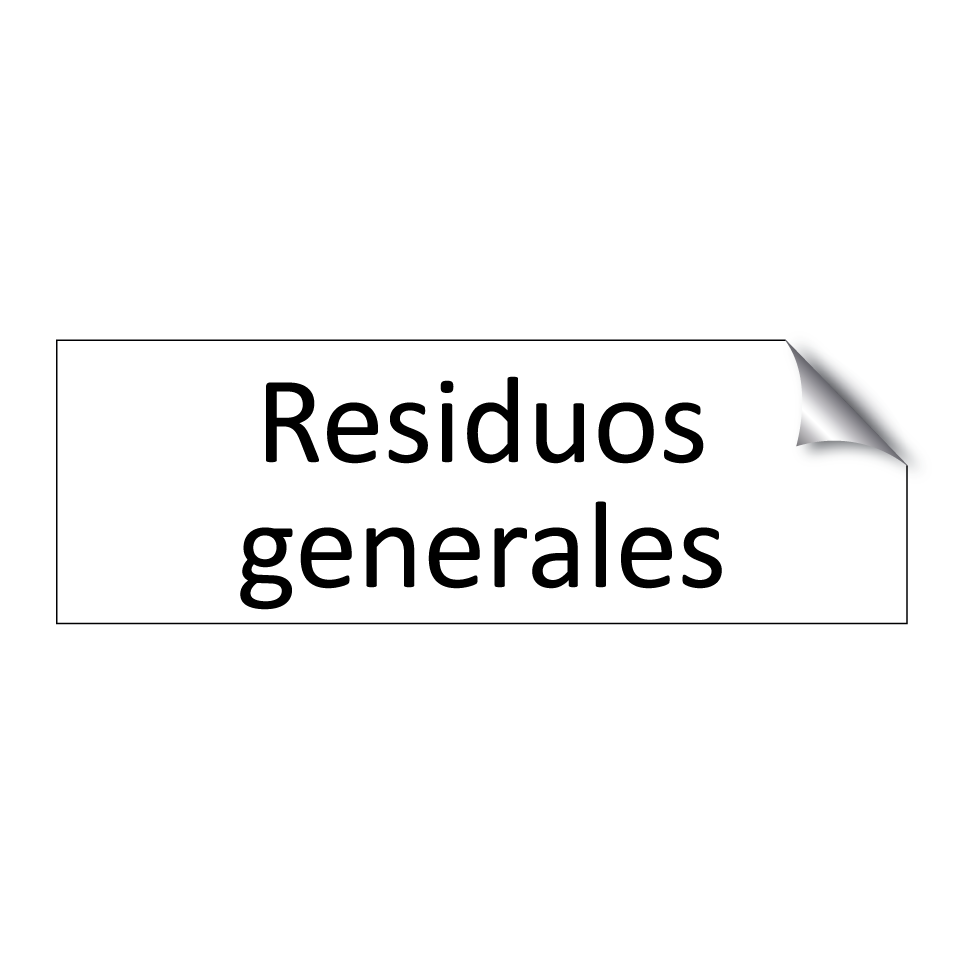 Residuos generales