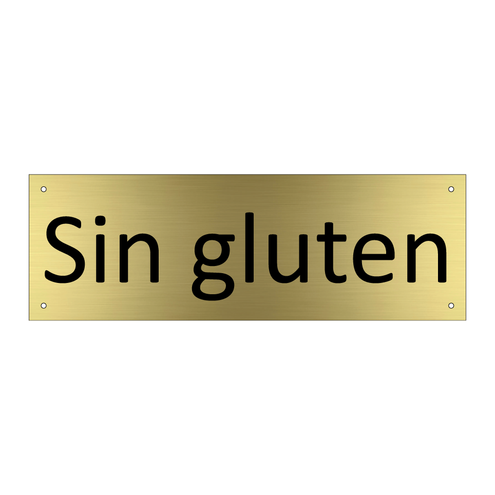 Sin gluten