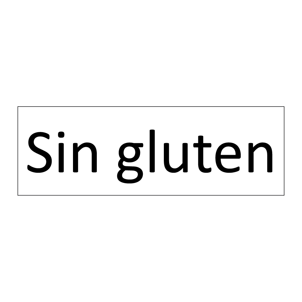 Sin gluten