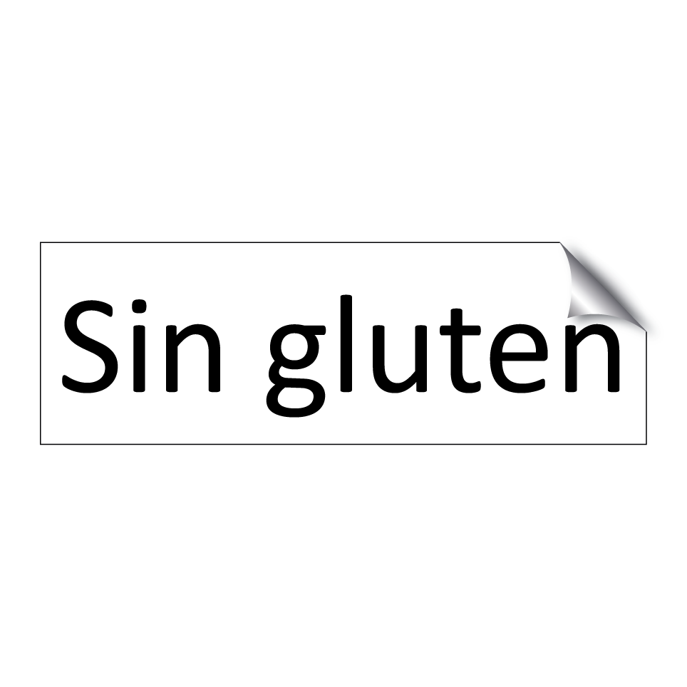 Sin gluten