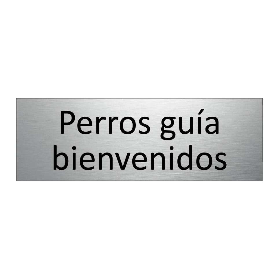 Perros guía bienvenidos