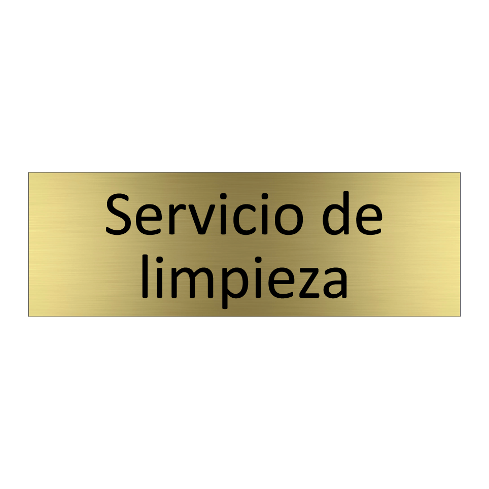 Servicio de limpieza