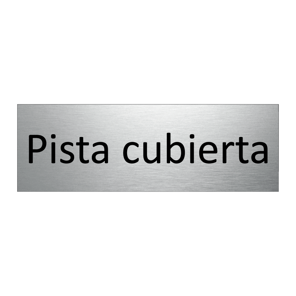 Pista cubierta