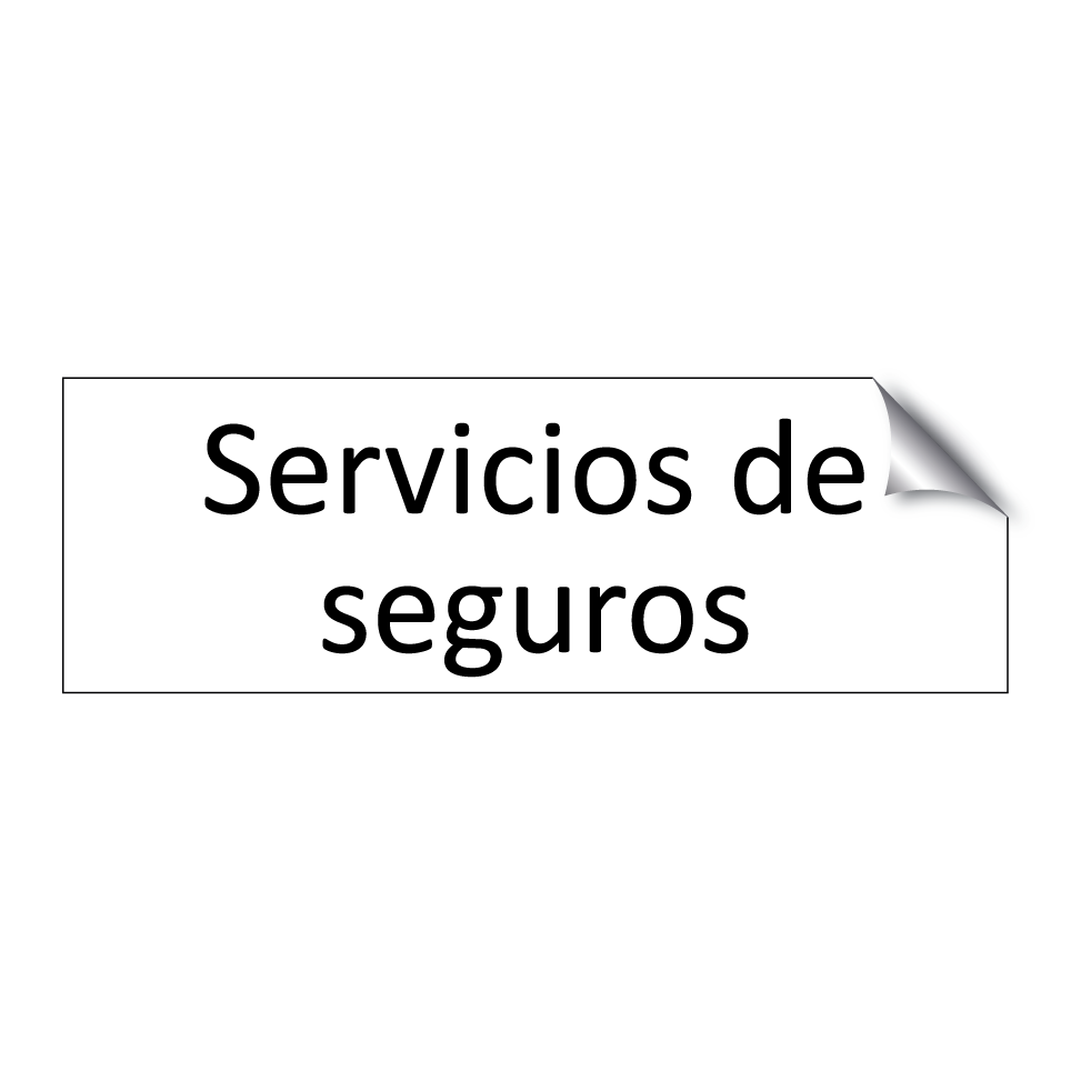 Servicios de seguros