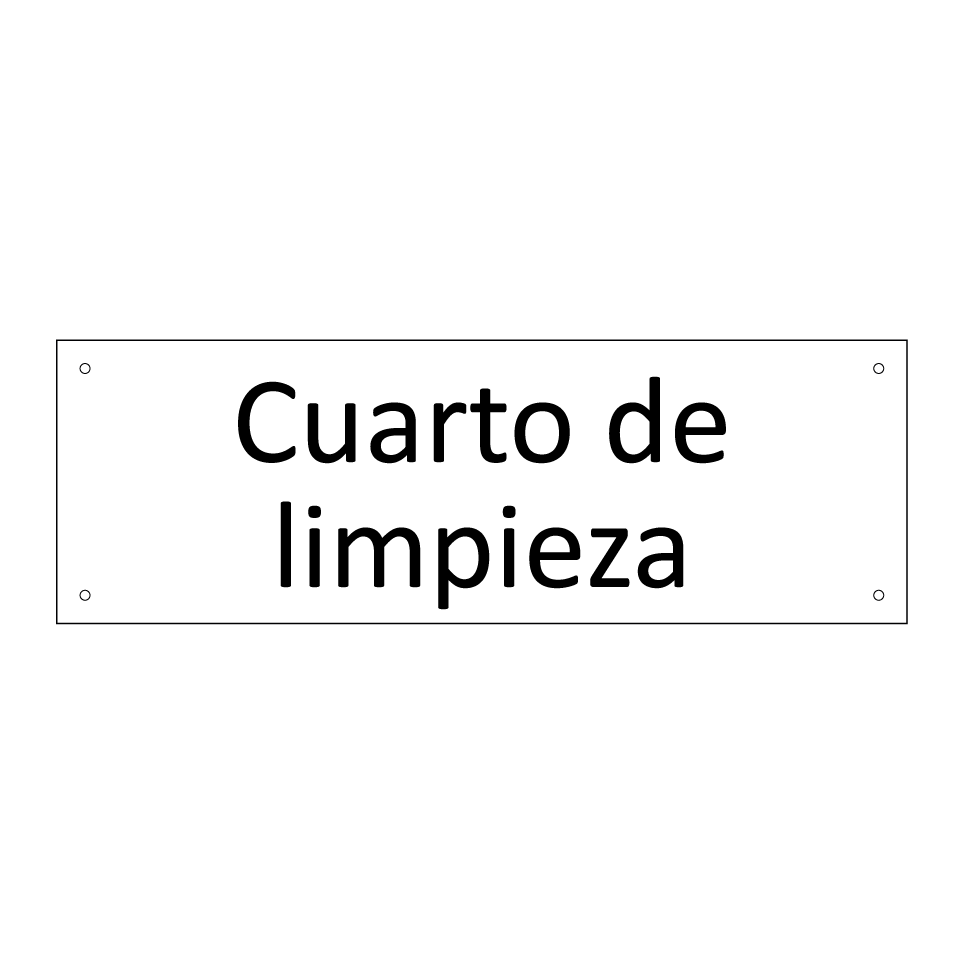 Cuarto de limpieza