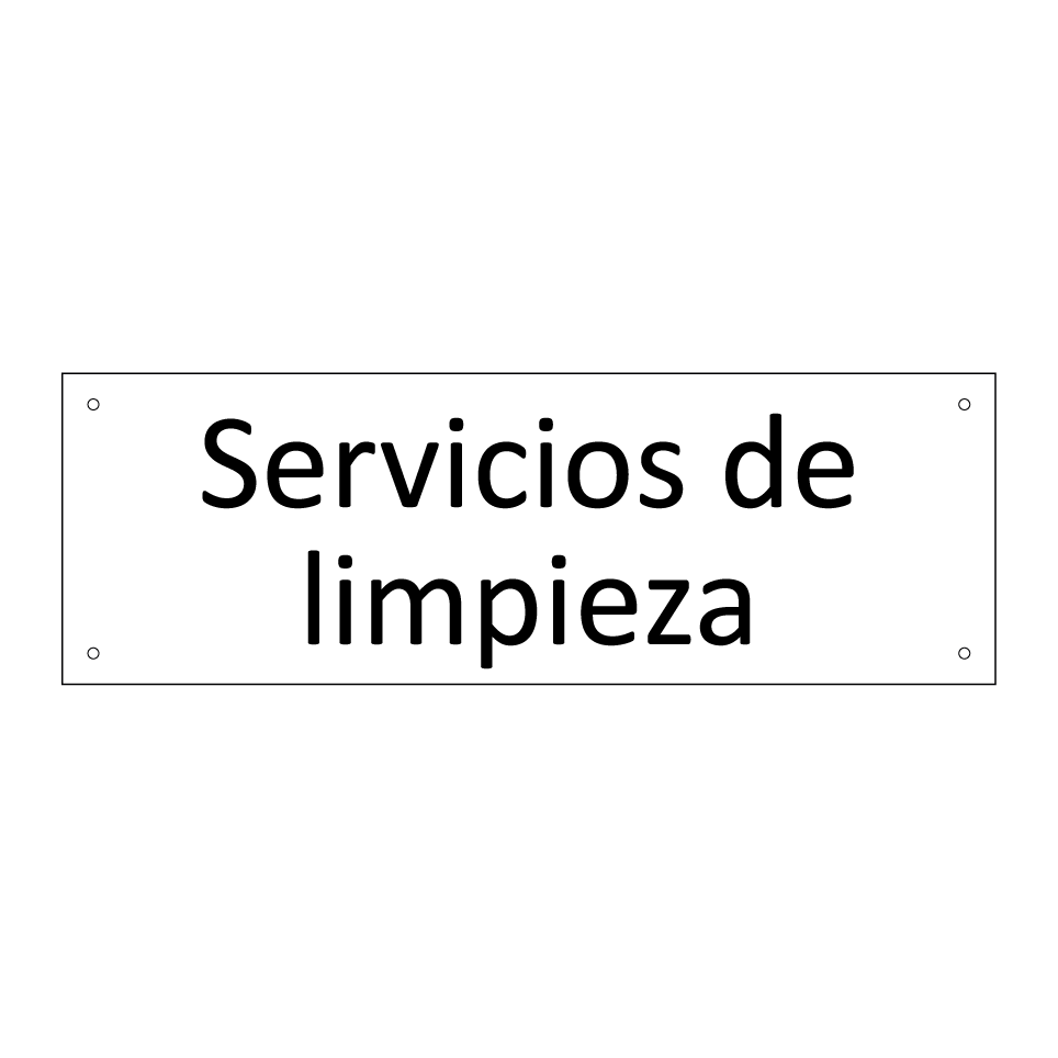 Servicios de limpieza