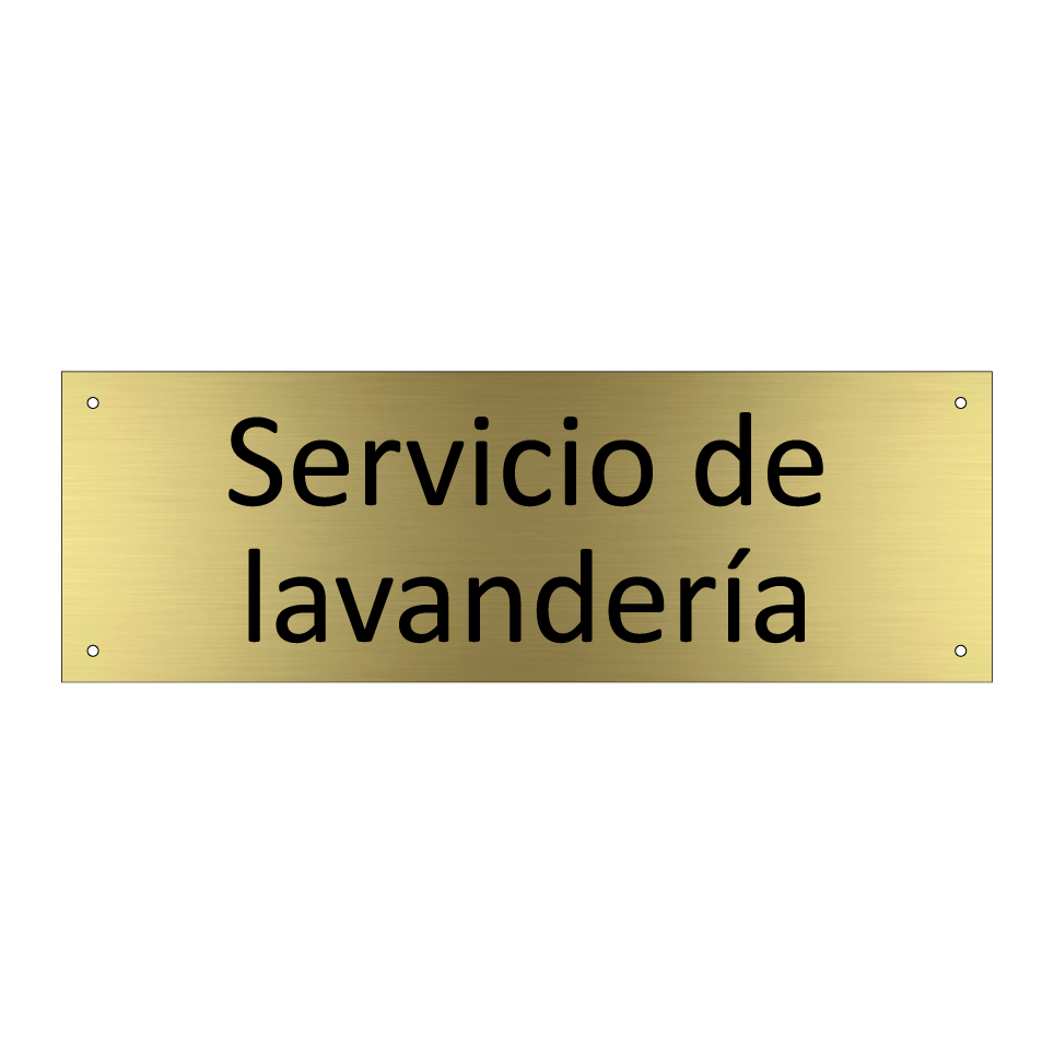 Servicio de lavandería