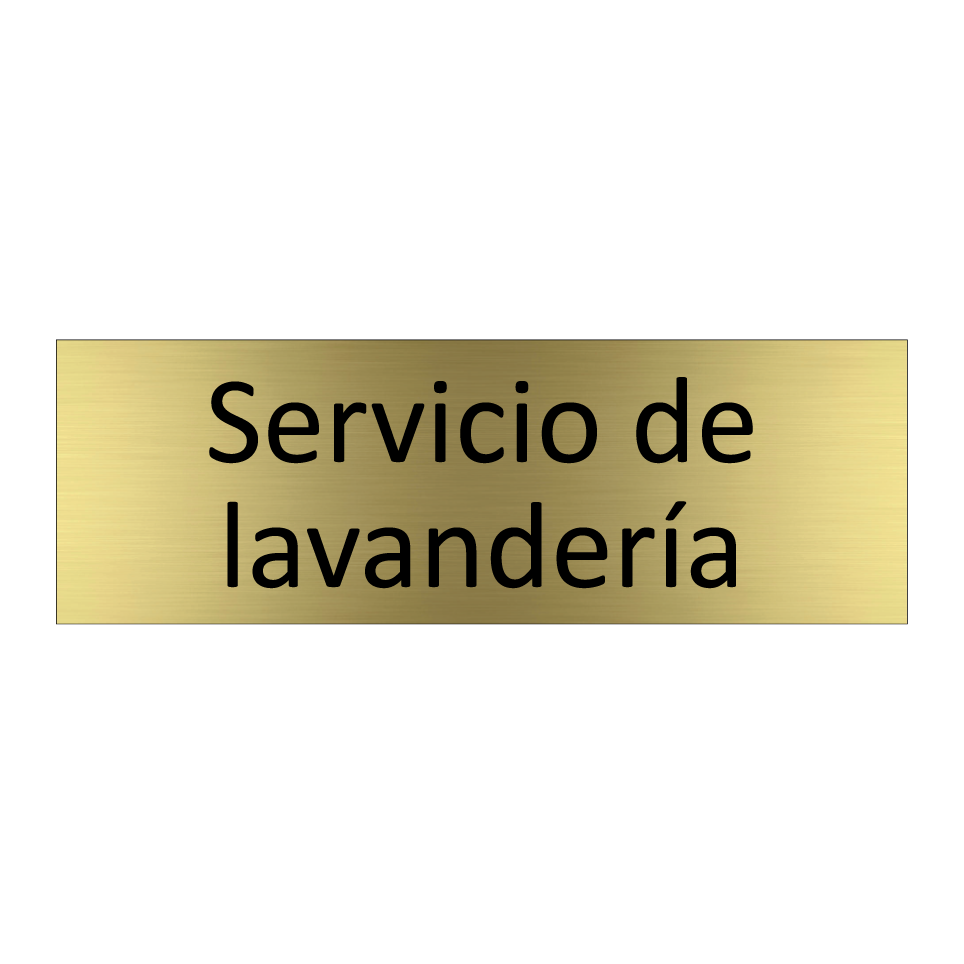 Servicio de lavandería