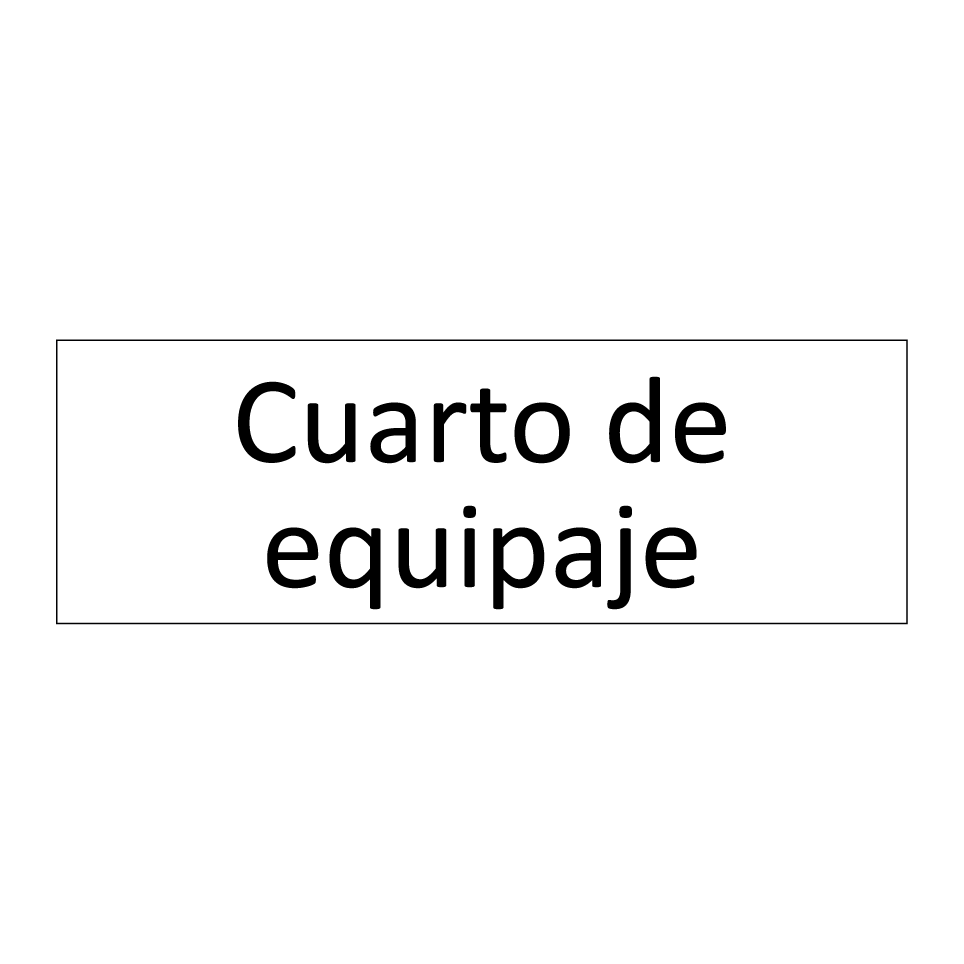 Cuarto de equipaje