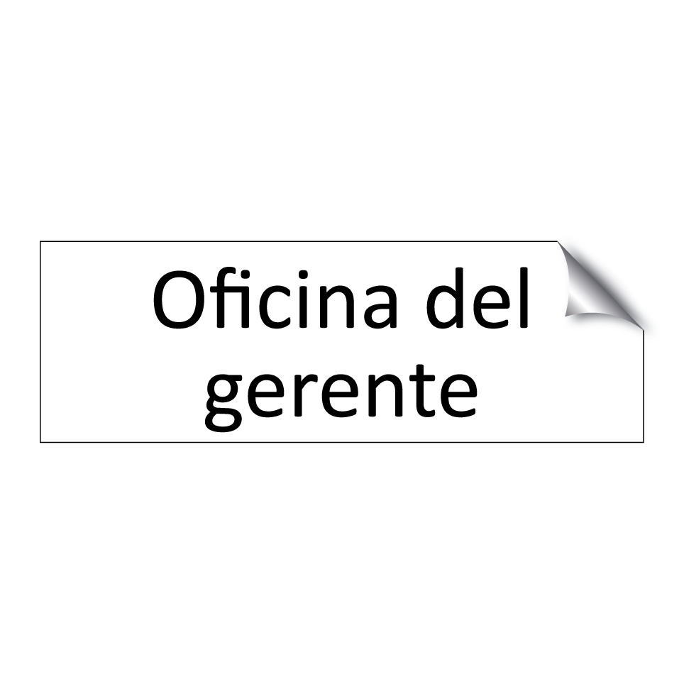 Oficina del gerente
