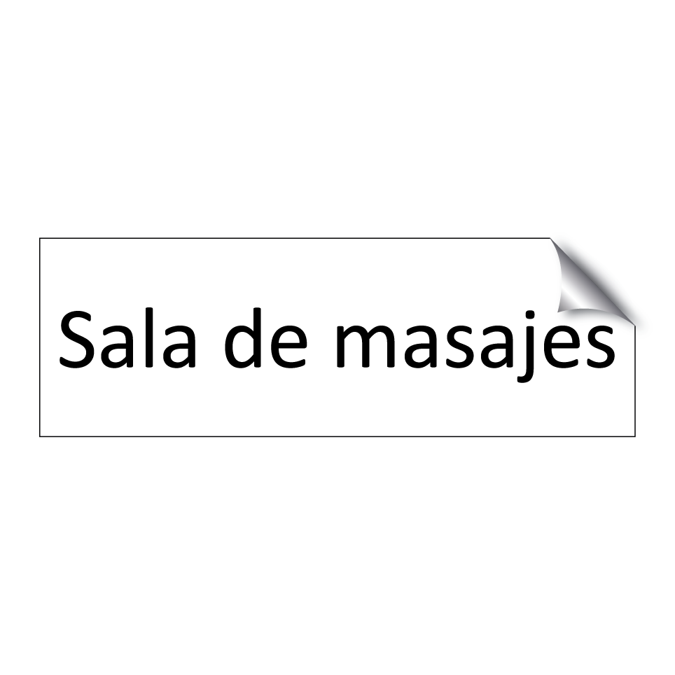 Sala de masajes