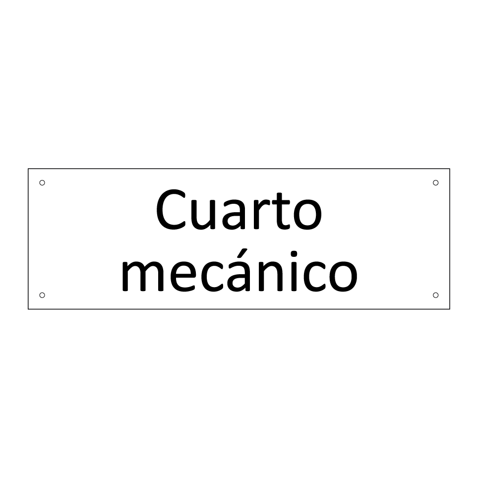 Cuarto mecánico