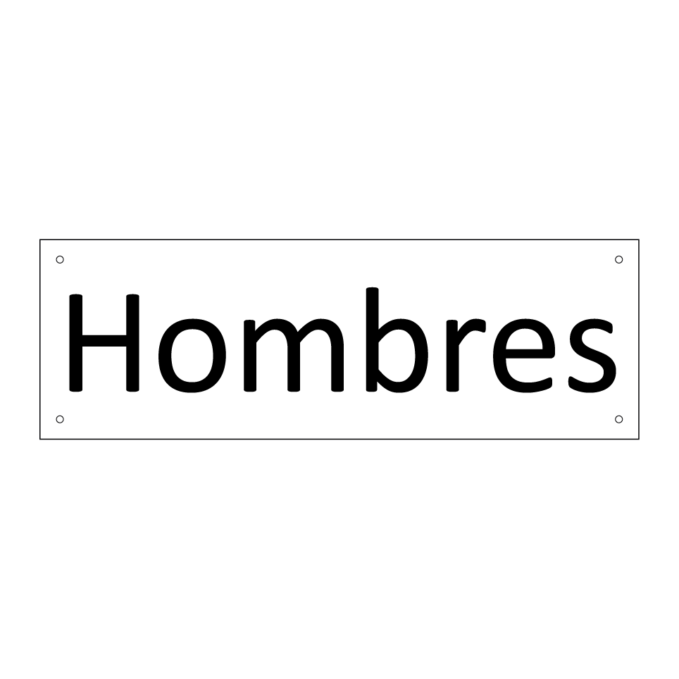 Hombres