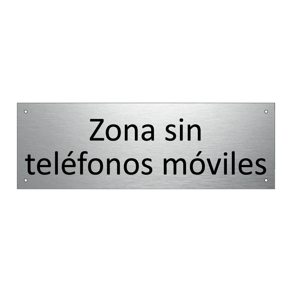 Zona sin teléfonos móviles