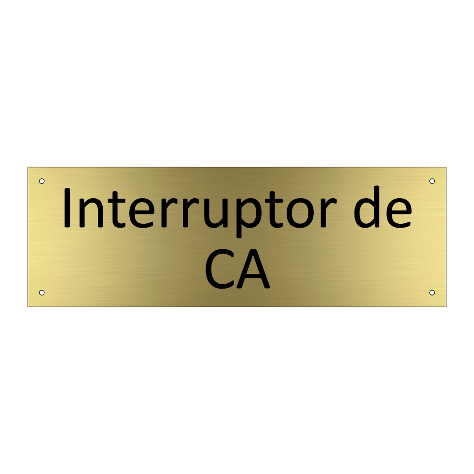 Interruptor de CA