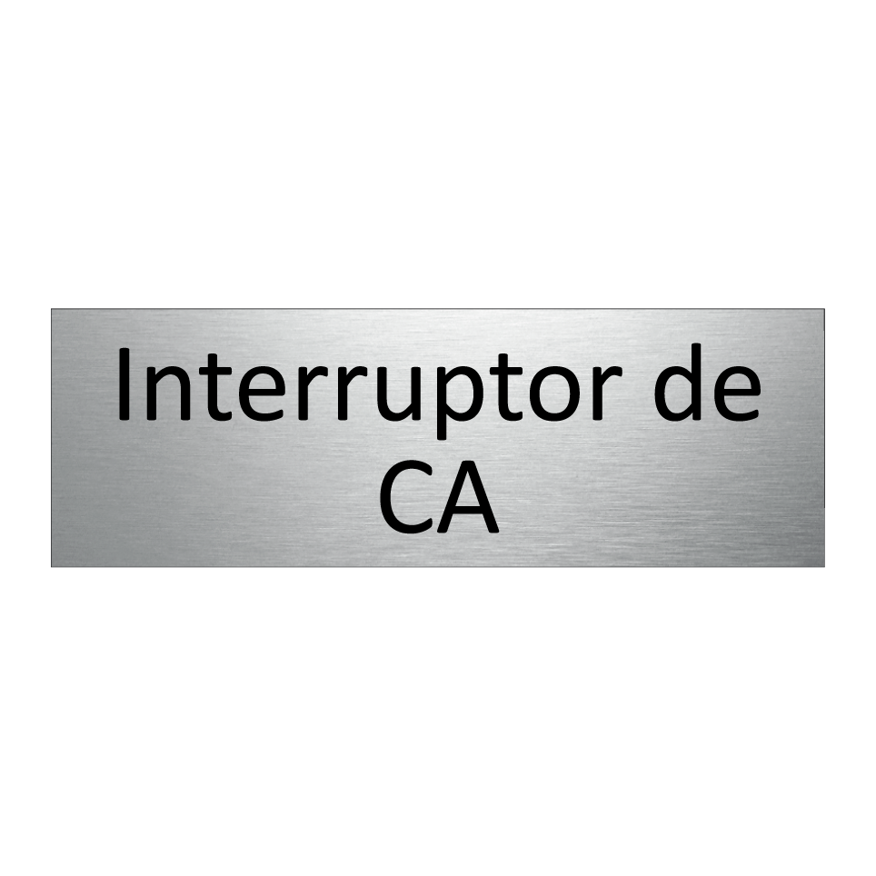 Interruptor de CA