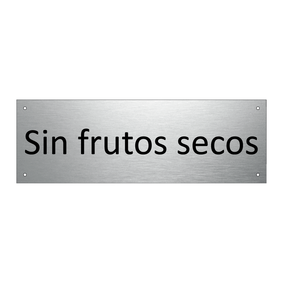Sin frutos secos
