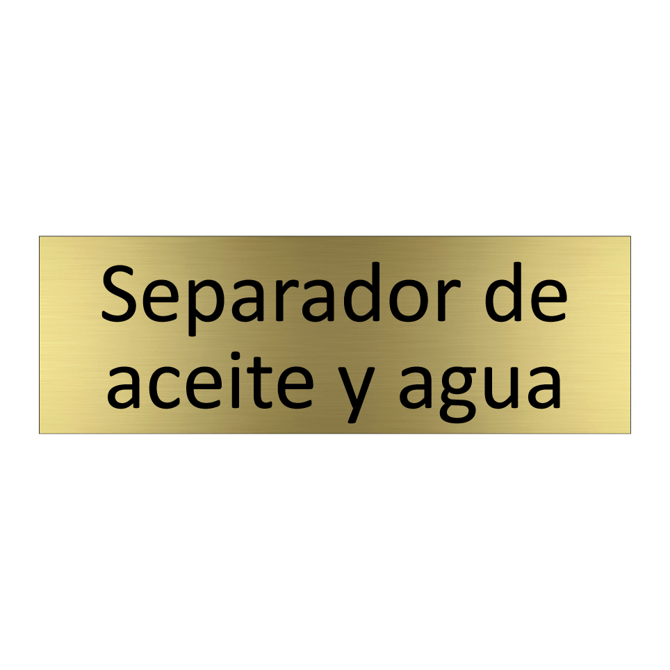 Separador de aceite y agua