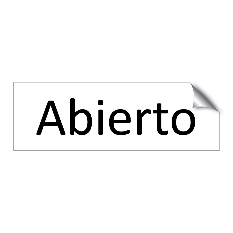 Abierto