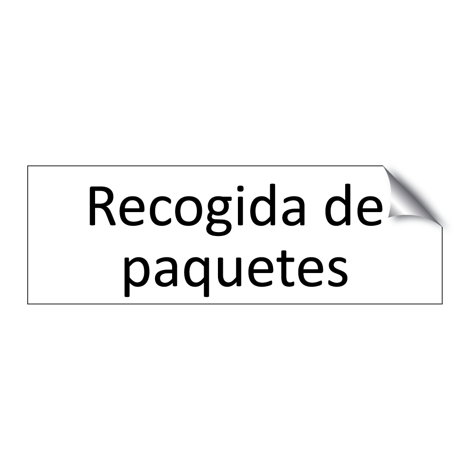 Recogida de paquetes