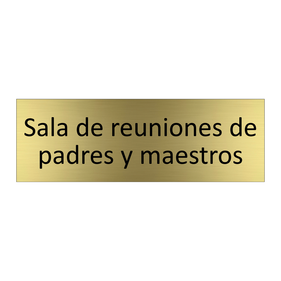 Sala de reuniones de padres y maestros