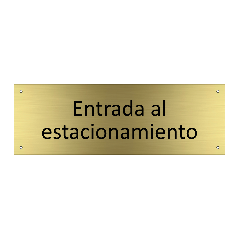 Entrada al estacionamiento