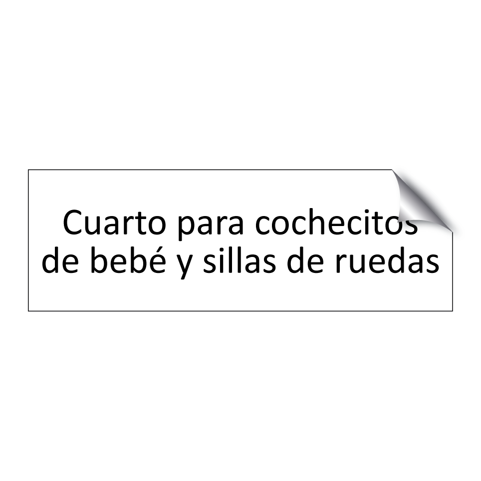 Cuarto para cochecitos de bebé y sillas de ruedas