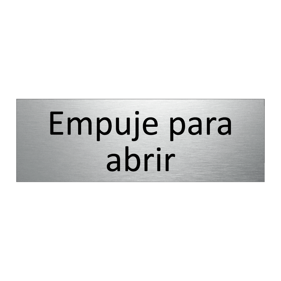 Empuje para abrir