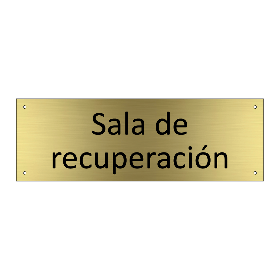 Sala de recuperación