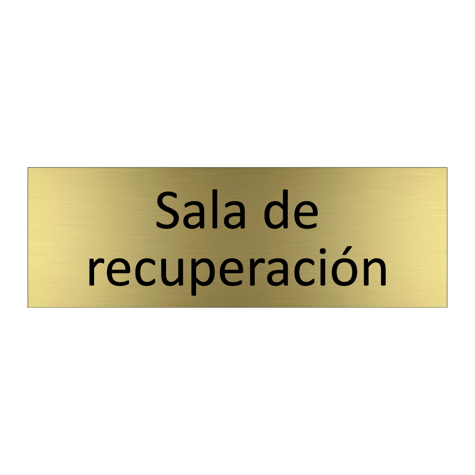 Sala de recuperación