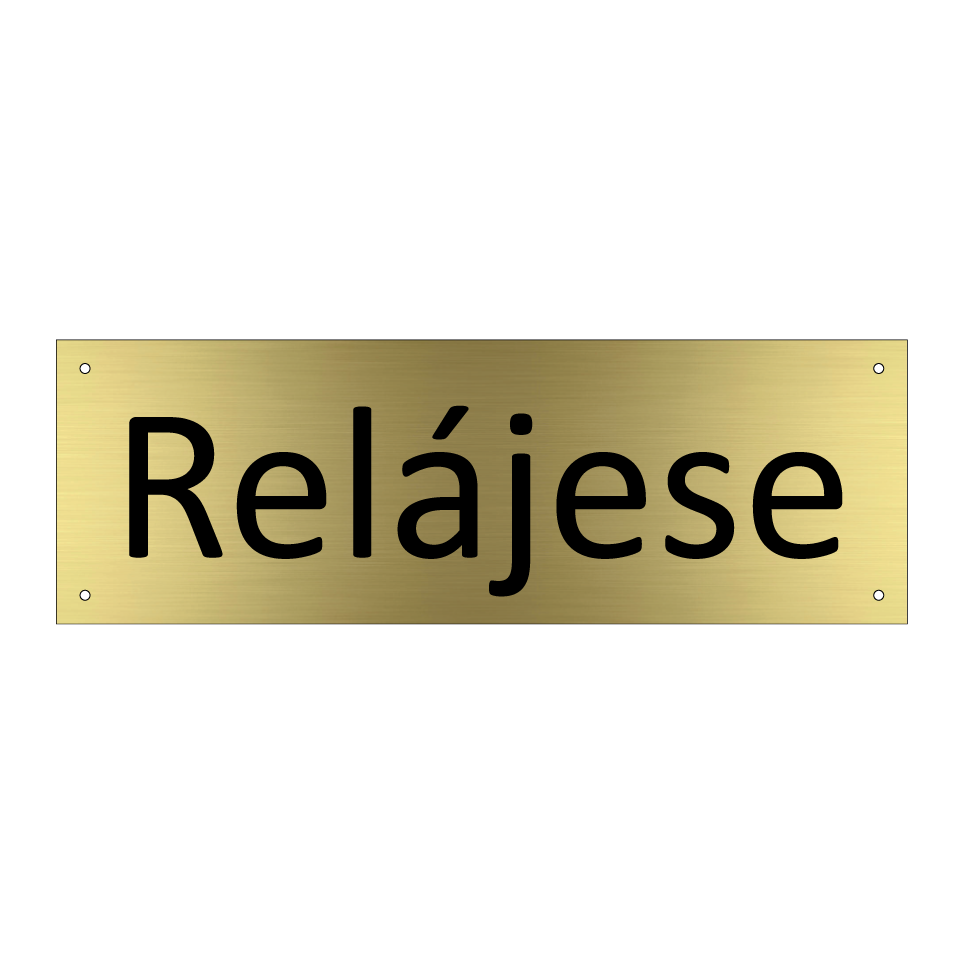 Relájese