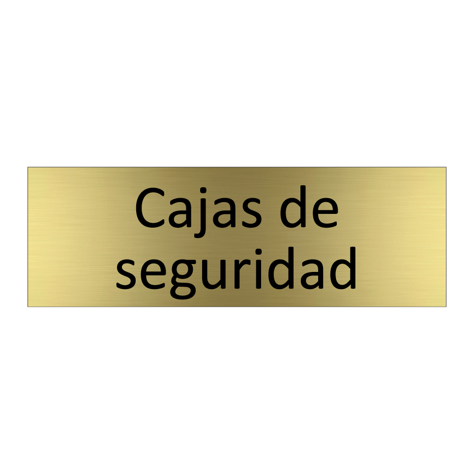 Cajas de seguridad