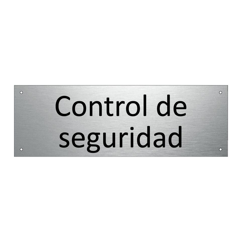 Control de seguridad