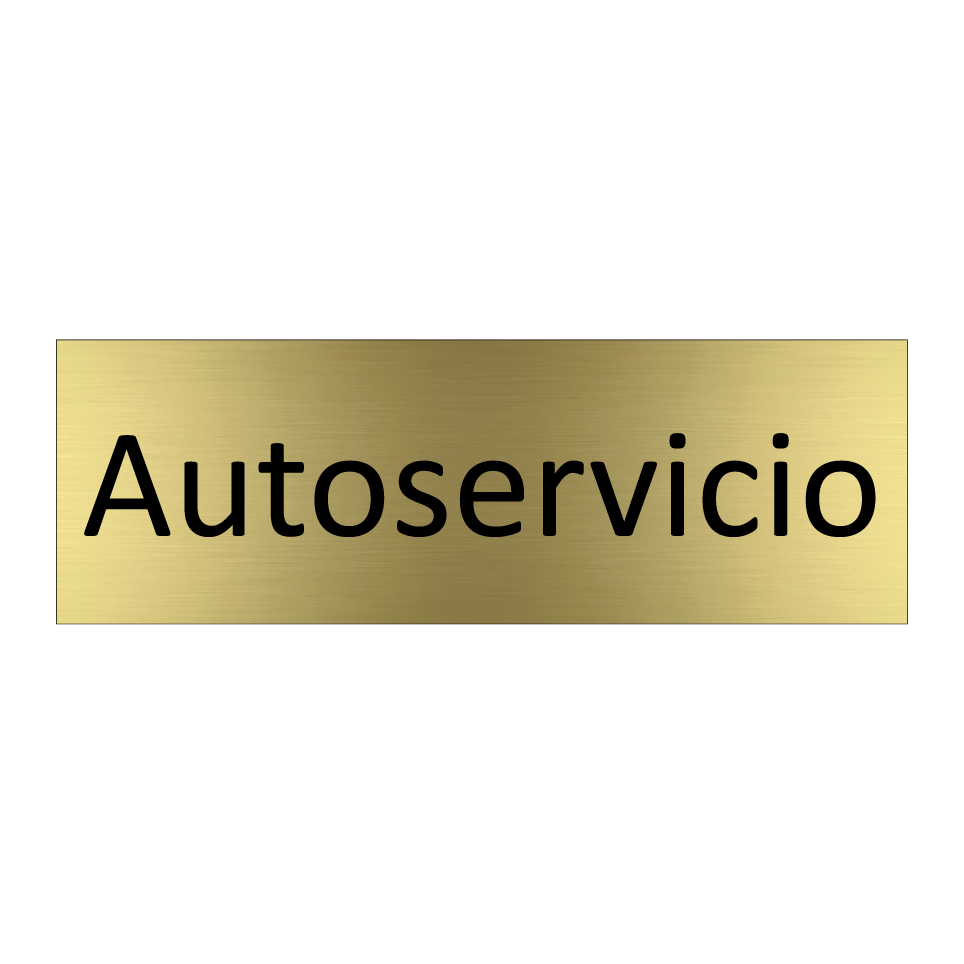 Autoservicio