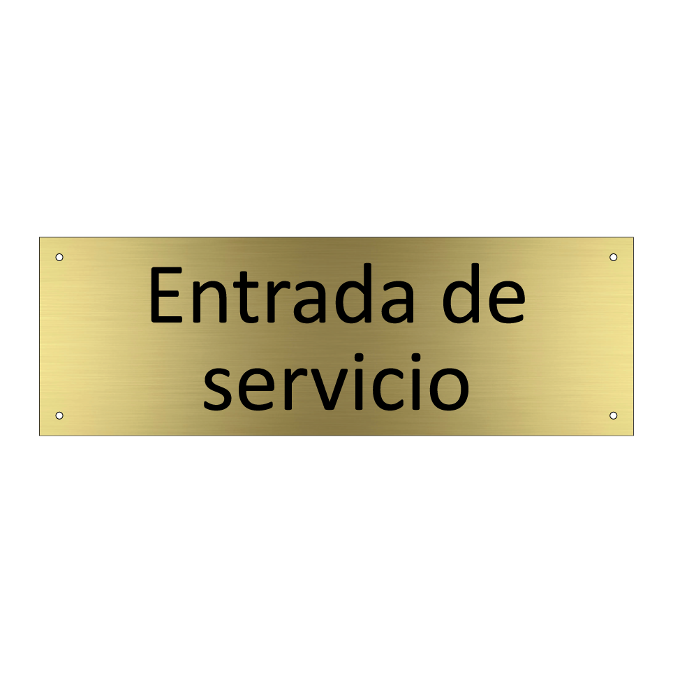 Entrada de servicio