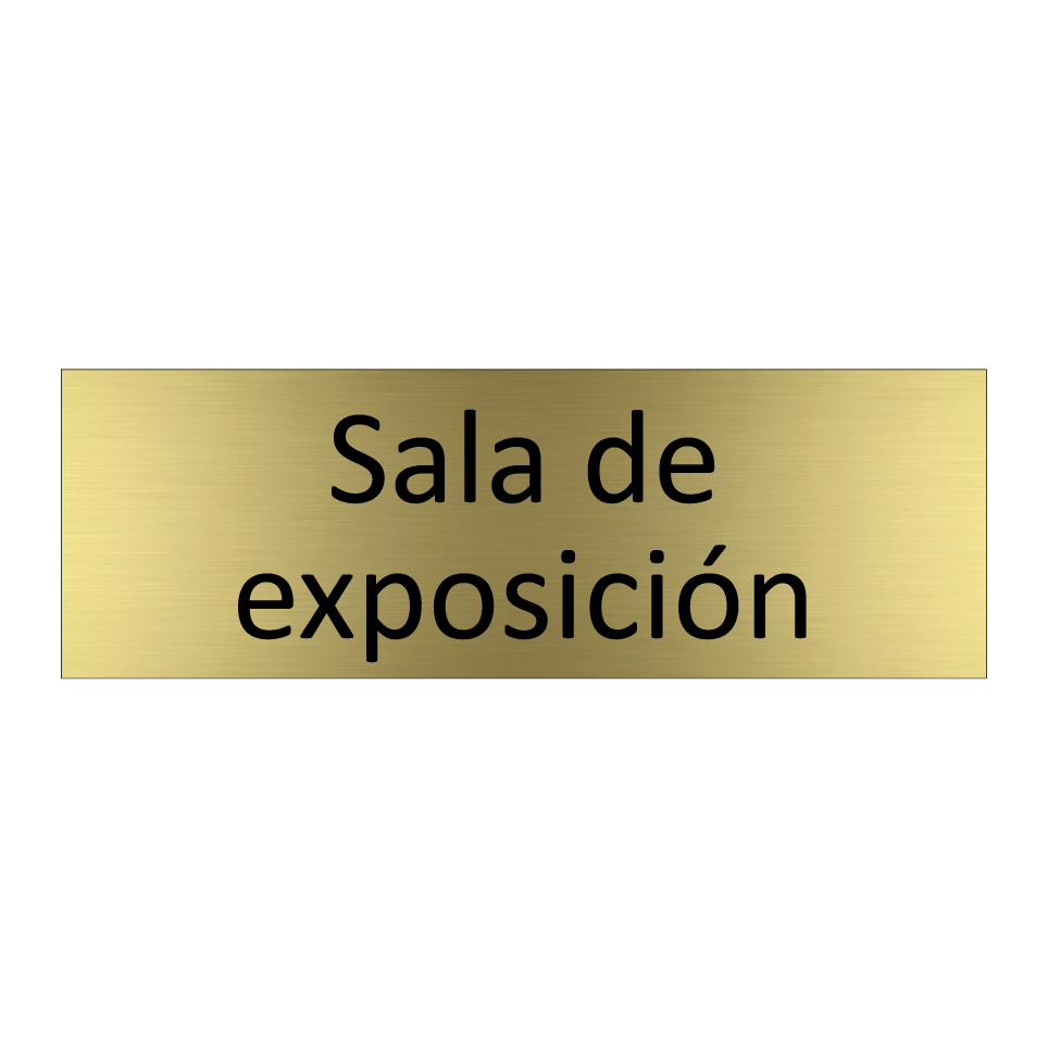 Sala de exposición