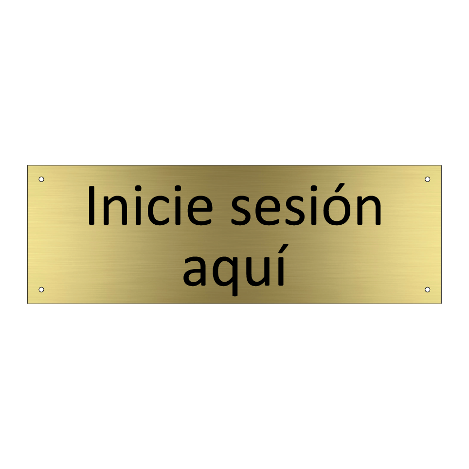 Inicie sesión aquí