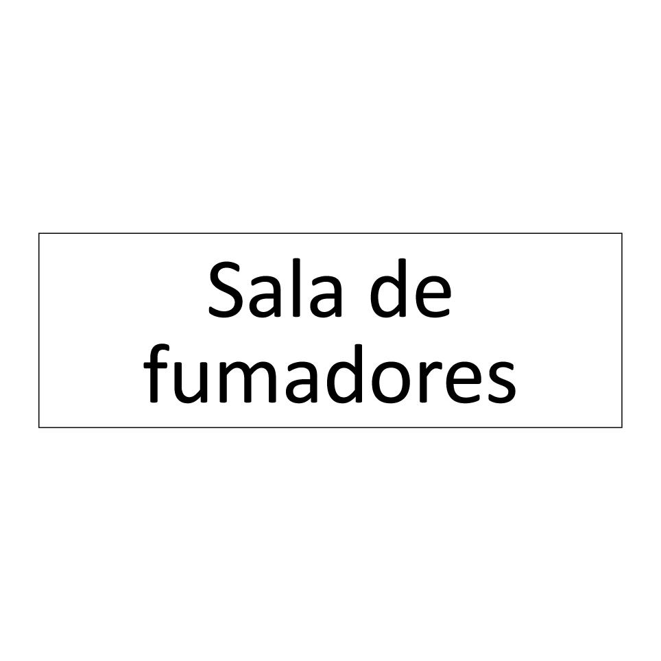 Sala de fumadores