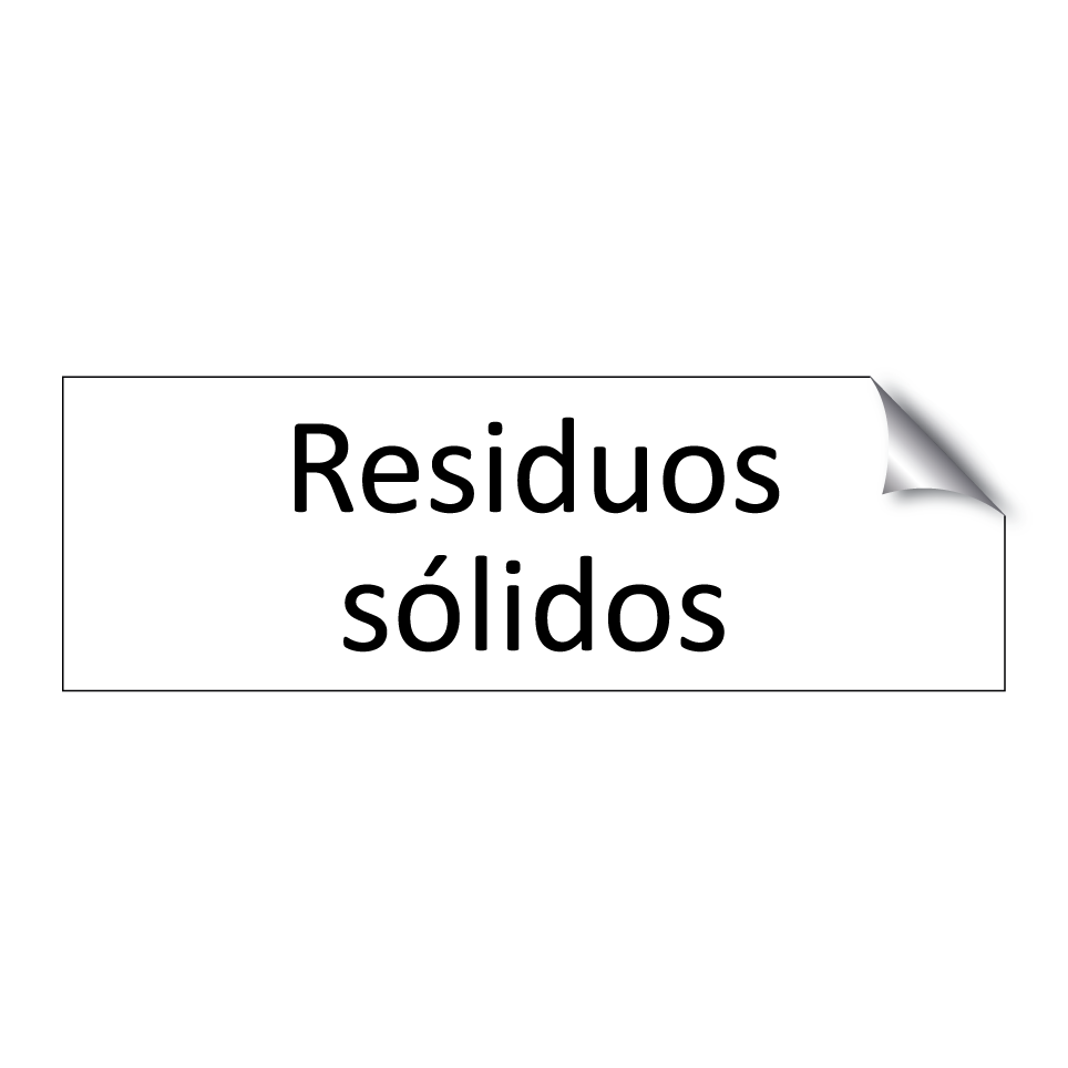 Residuos sólidos