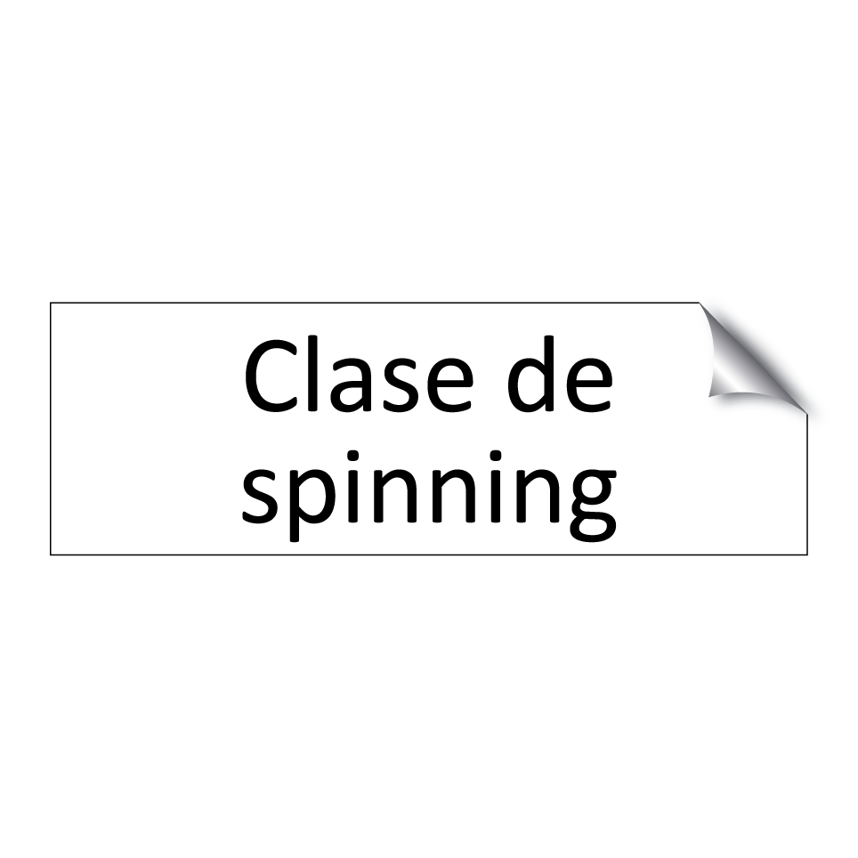 Clase de spinning