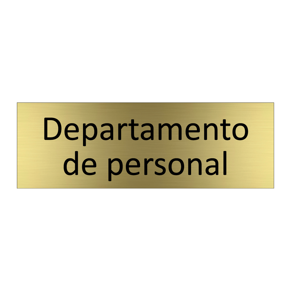 Departamento de personal