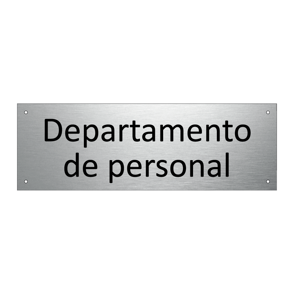 Departamento de personal